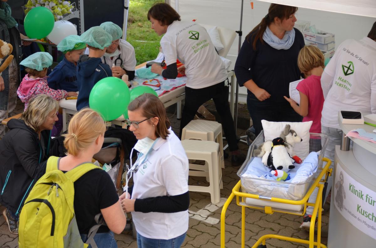 Magnet für die jungen Besucher: die Teddyklinik.